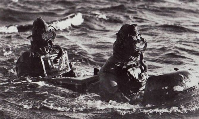 human torpedo